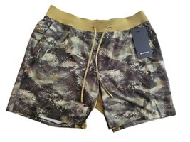 Lululemon Men High Dive Auric Gold  The T.H.E. Shorts 7&quot; Linerless Size ... - £37.31 GBP