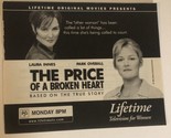 Price Of A Broken Heart Print Ad Vintage Laura Innes Park Overall TPA4 - $5.93