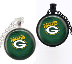 1 NFL Green Bay Packers Bezel Pendant Necklace for Gift - £8.48 GBP