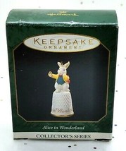 Hallmark Keepsake Miniature Ornament Alice and Wonderland 1997 - $5.99
