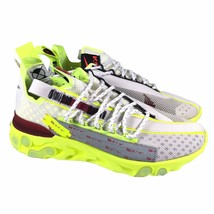 Nike React ISPA Low Mens Running Shoes Platinum Volt White CT2692-002 Me... - $79.88