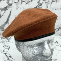 Kangol Wool Telephone Cognac Beret Hat - £78.05 GBP