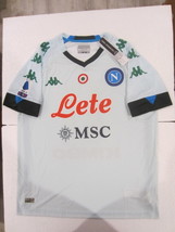 Hirving Lozano #11 SSC Napoli Serie A Match Green Away Soccer Jersey 202... - £79.01 GBP