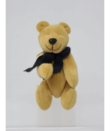 Vintage North American Bear Co. 1996 Mini Teddy Bear Jointed Chamois Tan... - £10.11 GBP