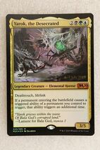 MTG Magic The Gathering Yarok The Desecrated 220/280 Foil Prerelease Jul... - $12.86