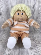 Original Cabbage Patch &#39;86 Blonde Hair Tongue Signed Vtg 3 Position Carrier 11 2 - £31.24 GBP