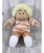 Original Cabbage Patch &#39;86 Blonde Hair Tongue Signed Vtg 3 Position Carr... - £31.10 GBP