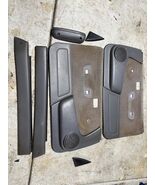 95-00 TOYOTA TACOMA FRONT LEFT RIGHT DOOR PANEL Blue/Gray POWER WINDOWS - $336.60