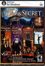 Hide &amp; Secret: Bonus Edition 4 Pack (PC-CD, 2012) XP/Vista/7 - NEW in DVD BOX - £3.99 GBP