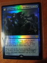 Teachings Of The Archaics PROMO FOIL Magic The Gathering Strixhaven Mage... - €2,34 EUR
