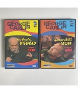 George Carlin: You Are All Diseased &amp; Georgia’s Best Stuff Hbo Dvd Lot￼ - £9.24 GBP