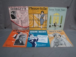 Antique Lot of 1900s Assorted Sheet Music #154 - £19.38 GBP