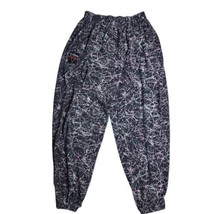 Vintage EGO Sportswear Muscle Pants Parachute Baggy MC Hammer Black Size... - £71.93 GBP