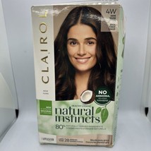 Clairol Natural Instincts Demi-Permanent Hair 4W Dark Warm Brown Hair  - £7.30 GBP