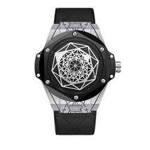 Creative Silicone Watch Personalized Mens Watch Waterproof Quartz Watch - £33.02 GBP