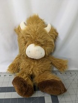 Animal Adventure Highland Cow Plush Bear 14 Inch 2020 Stuffed Animal Toy - $17.95