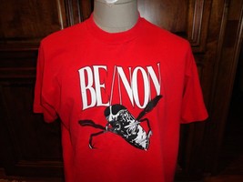 Vintage 90&#39;s Red Fruit Loom Heavy GIANT BEE Benon Cotton T-shirt Adult X... - $29.69