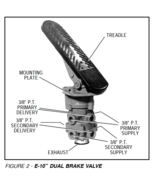Bendix 107746N - E-10R™ Retarder Foot Brake Valve - New - $9,518.91 MXN