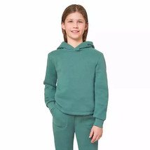 Mondetta Girls Size Medium 10/12 Green Fleece Hoodie Sweatshirt NWT - $8.09