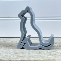 Cat Phone Stand, Smartphone Holder, Cat Lover Phone Stand 3D Printed Phone Stand - $4.99