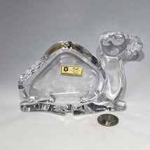 Bayel Clear Glass Crystal Camel Ashtray Pipe Holder Figurine Candy Dish ... - £19.53 GBP