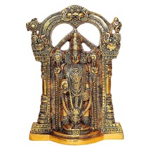 Chhariya Crafts Tirupati Balaji Sri Venkateswara Idol Spiritual Home Dec... - $59.39