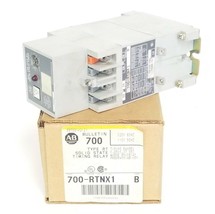 ALLEN BRADLEY 700-RTNX1 SOLID STATE TIMING RELAY 0.05-0.27SEC, SERIES B - £130.75 GBP