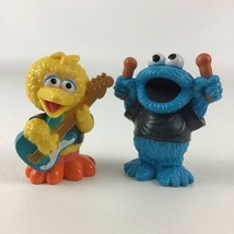 Sesame Street Rock N Roll Guitar Big Bird Drummer Cookie Monster Toy Hasbro 2010 - £11.83 GBP