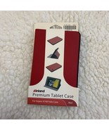 New Inland Premium Tablet case Red 5” X 7 3/4” - $10.73 CAD