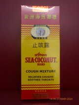 African Sea Coconut Brand Cough Mixture 177ml Relieves Coughs Soothes Throats - £27.88 GBP