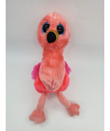 Ty Beanie Boo Gilda Pink Flamingo Plush 9&quot; Stuffed Animal Toy Boos NWT B200 - €8,67 EUR