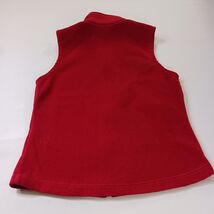 Columbia WL1470 Women's Red Full Zip Sleeveless Fleece Vest Size Large image 2