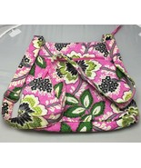 Vera Bradley Priscilla Pink Floral Paisley Crossbody Bag Purse Zipper Cl... - £39.37 GBP