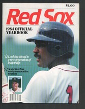 Boston Red Sox Baseball Team Yearbook-MLB 1984-stats-pix-info-Fenway Par... - £64.89 GBP