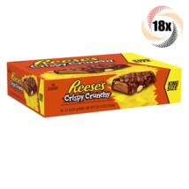 Full Box 18x Pack Reese&#39;s Crispy Crunchy Peanut Butter Peanut King Candy | 3.1oz - $55.37