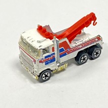 Hot Wheels 1981 Steves 24 Hour Towing White Blackwall Tires Die Cast Toy... - £7.95 GBP