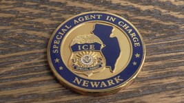 ICE Immigration Enforcement SAC Special Agent Charge Newark Challenge Co... - $34.64