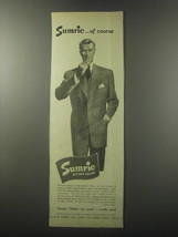 1955 Sumrie Golden Grade Clothes Advertisement - Sumrie.. Of course - £13.88 GBP