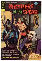Brothers of the Spear 11 NM 9.2 Bronze Age Gold Key 1974 Painted Cover - £10.36 GBP
