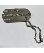 Vintage Korean War Dog Tag 1952 Catholic - $14.62 CAD