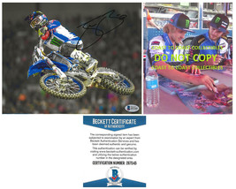 Justin Barcia motocross supercross signed 8x10 photo proof Beckett autog... - £86.04 GBP