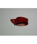 Vintage Celluloid Guitar Thumb Finger Pick Size Large Color Red  - $650.93 MXN