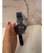 MF Mini FOCUS Stainless Steel Water Resistant Sport Watch NEEDS BATTERY - $27.26