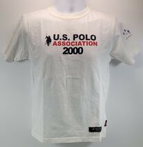 Vintage Kids USPA U.S. Polo Association White Cotton T-Shirt Medium - €8,56 EUR
