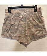 AVIA Tan and Brown  Print Athletic Shorts size Medium - €17,00 EUR