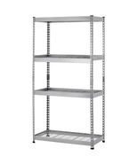 Heavy Duty Steel Garage Storage Shelving Unit 36 x72 x 18in Adjustable 4... - $205.12