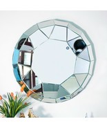Art Deco Mirror,Round mirror design drawing, living room decorative mirr... - $627.37 CAD