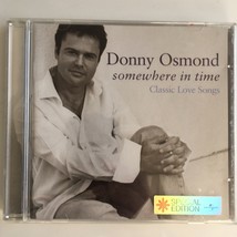 Donny Osmond - Somewhere In Time (Uk Audio Cd, 2002) - £1.66 GBP