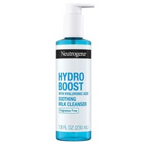 Neutrogena Hydro Boost Soothing Milk Facial Cleanser with Hyaluronic Acid, Hydra - £23.12 GBP