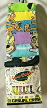 Men&#39;s Crew Socks One Size Hanna Barbera Casual Dress NEW Yogi Muttley 6 ... - £18.95 GBP